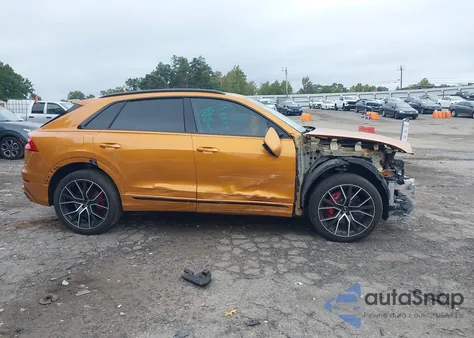 2020 Audi Q8 Premium Plus 55 Tfsi Quattro Tiptronic from USA, damaged, VIN WA1EVAF10LD004747